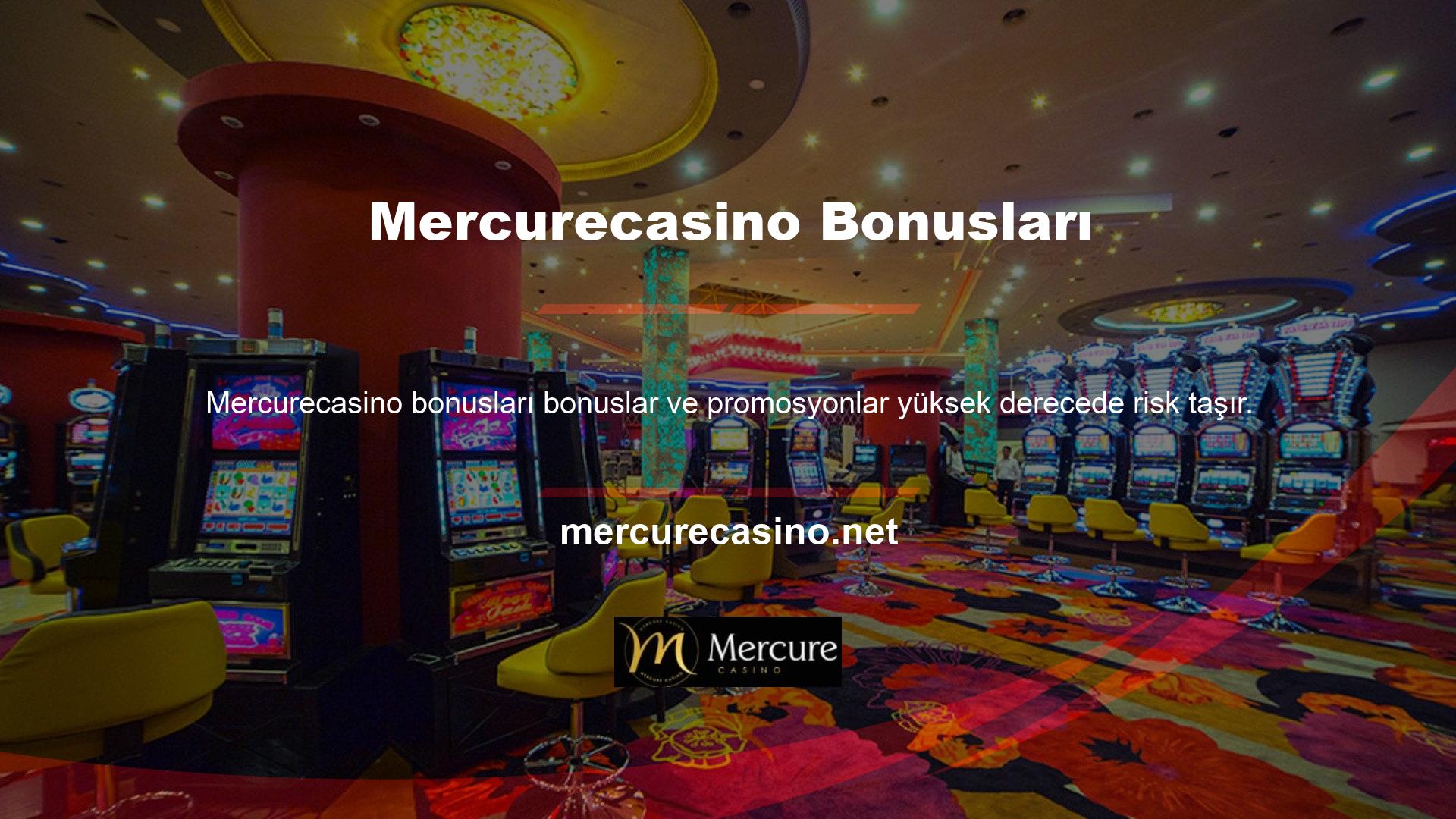 Mercurecasino üyeliği satın alan ve bonus kurallarına göre hesabına para yükleyen herkes promosyona puan verebilir
