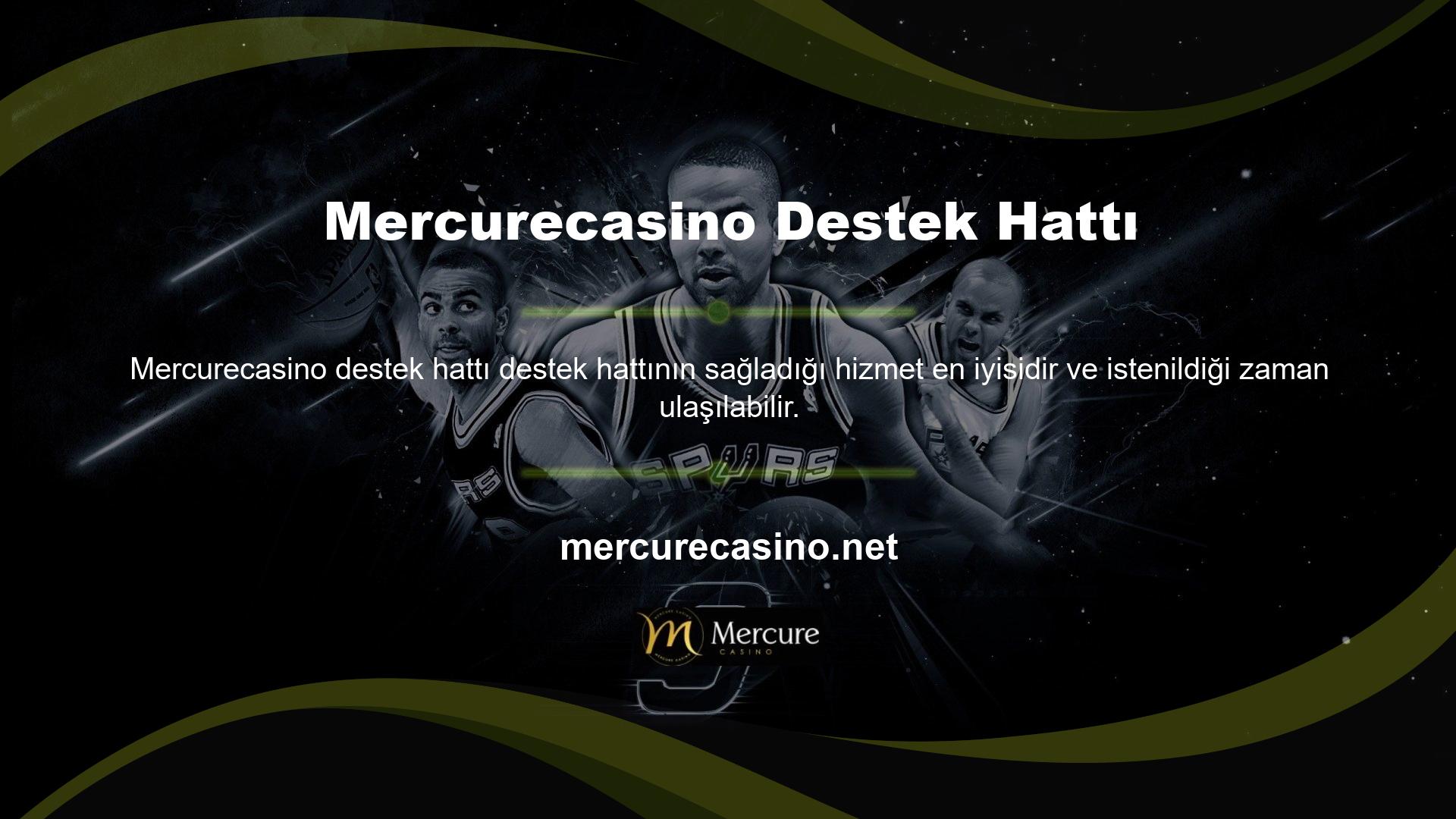 Mercurecasino casino siteleri birleştirildi ve herhangi bir şikâyet alınmadı